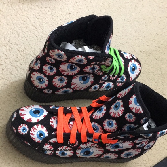 🖤Jeffery Campbell eyeball platform sneakers - Picture 3 of 14